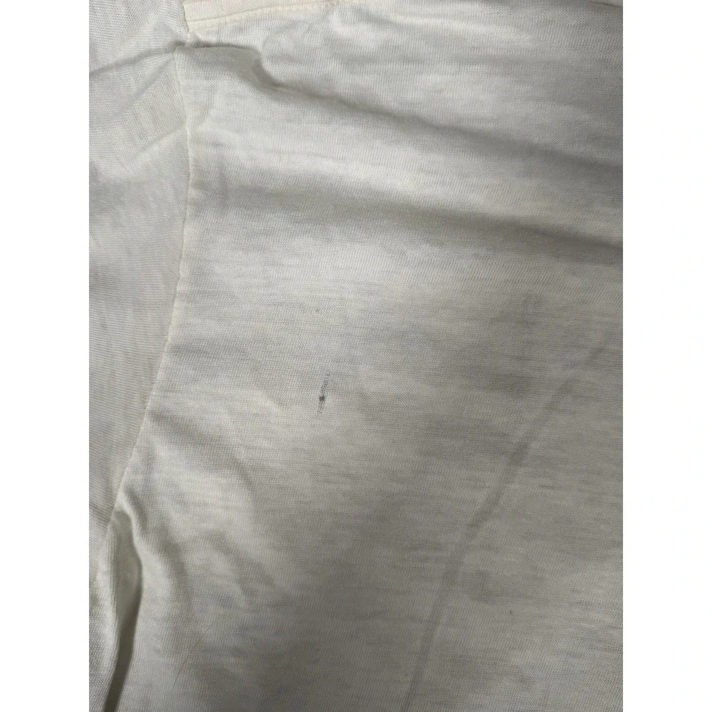 Vintage Wright's Shirt Mens XL White‎ Premium California Wines Tee 80s Flawed